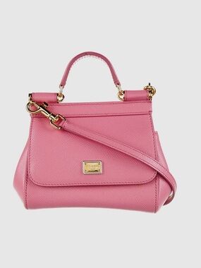 Dolce & Gabbana Mini Miss Sicily Bag Top Handle Crossbody Bag in Pink